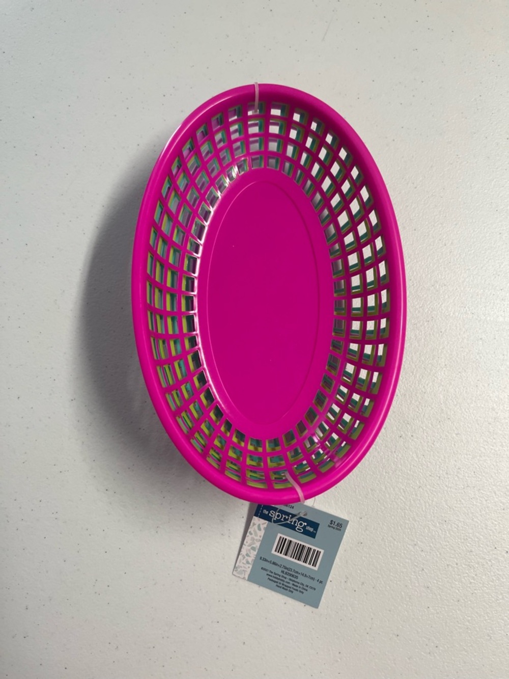 The Spring Shop Plastic Serving Basket (4count) -K